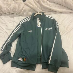 Bob Marley Adidas Green Track Jacket